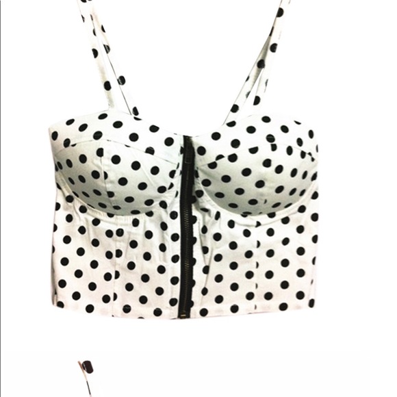 Crop top polka dots - Picture 4 of 5